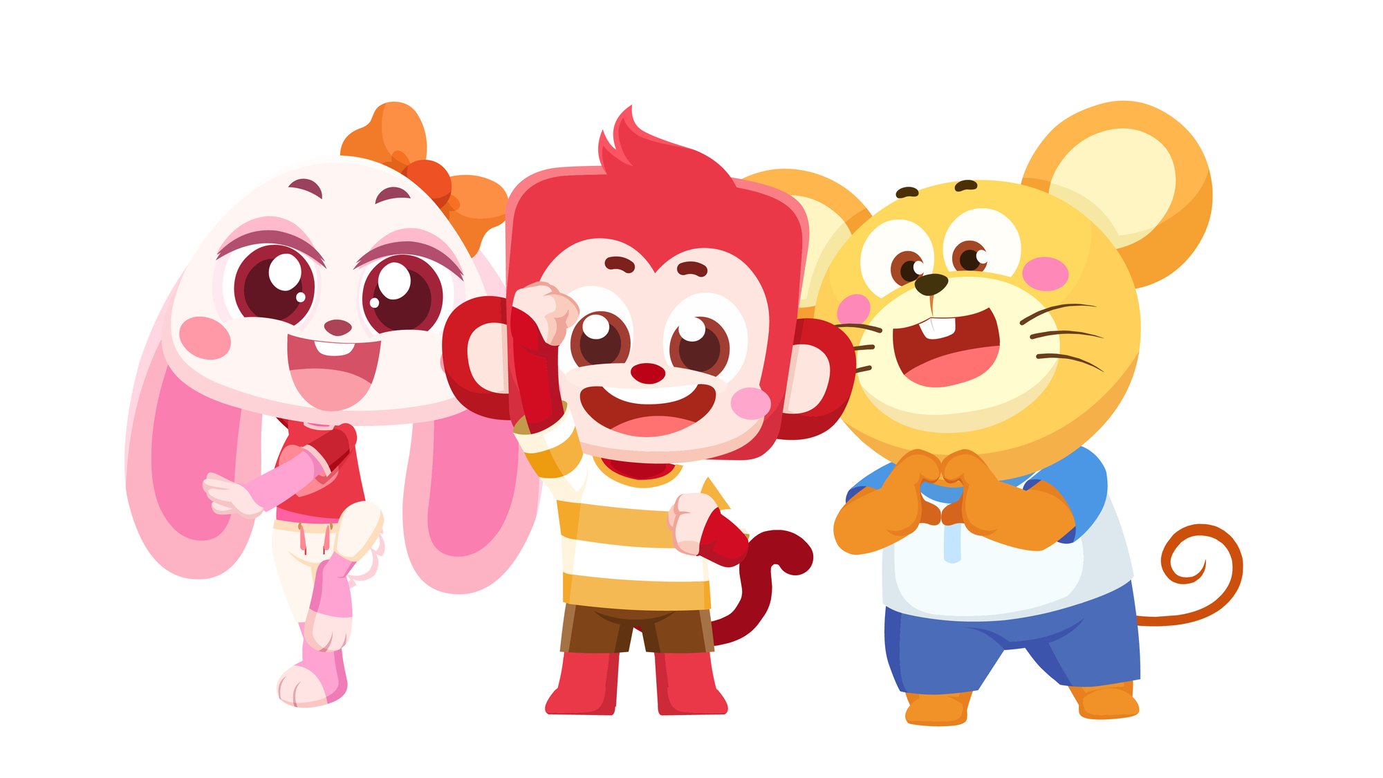 the 3 characters